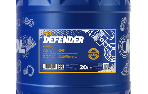 Mannol Defender 10W40 polusintetičko motorno ulje za putnička i laka dostavna vozila