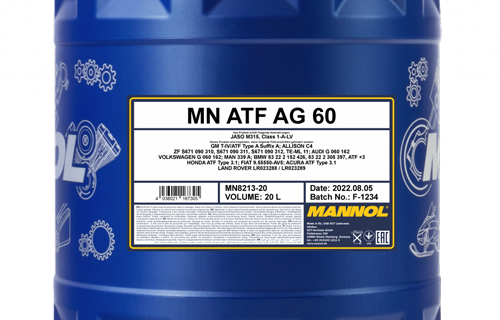 8213 - MANNOL ATF AG60