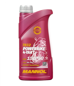 7832 Mannol 4-Takt Powerbike 15W-50