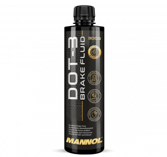Mannol Dot 3, front side, tansparent background